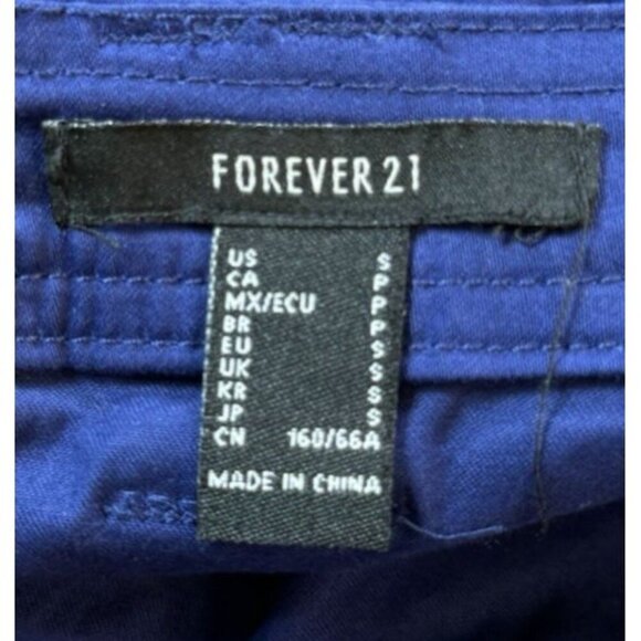 Forever 21 WGA Apparel Pleated Micro Mini Skirt with Belt Loops NWT - Picture 4 of 6